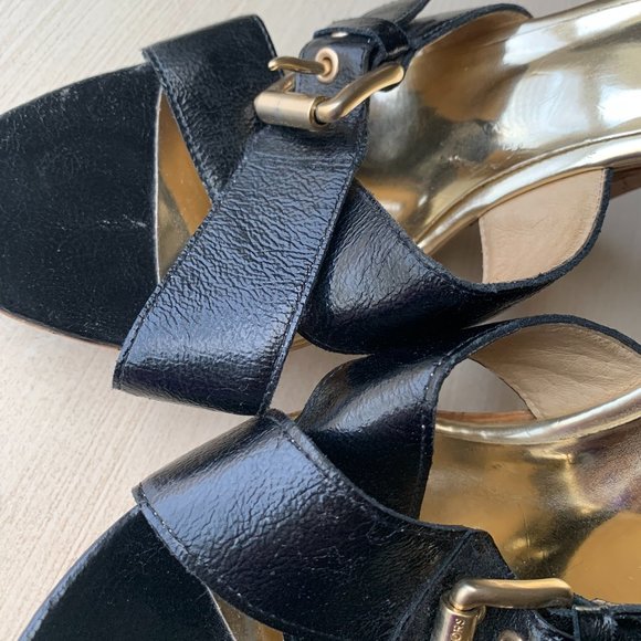 Michael Kors Cork Heels Sandals - Picture 3 of 6